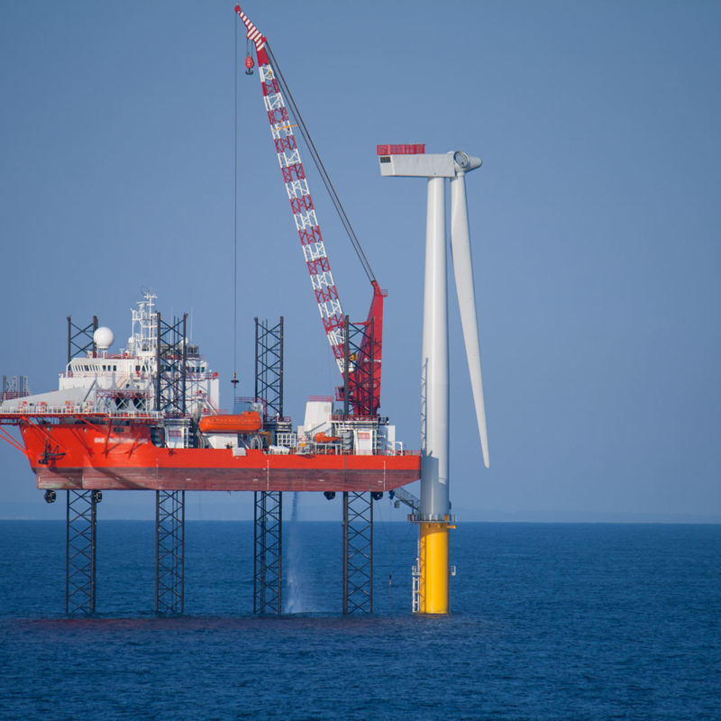 Offshore Wind Turbine Construction