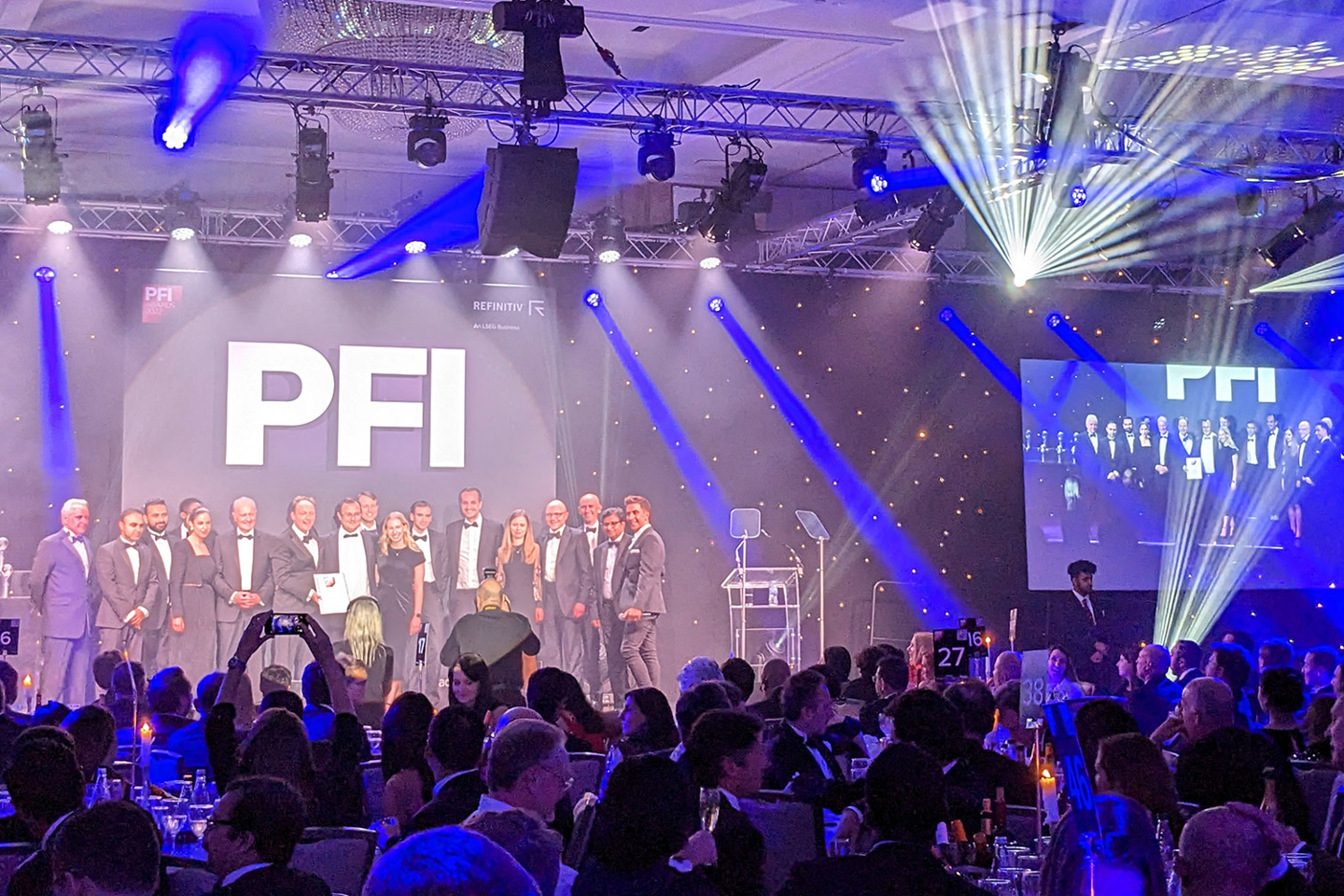 Deal Advisory wins 2022 PFI award - ceremony in London