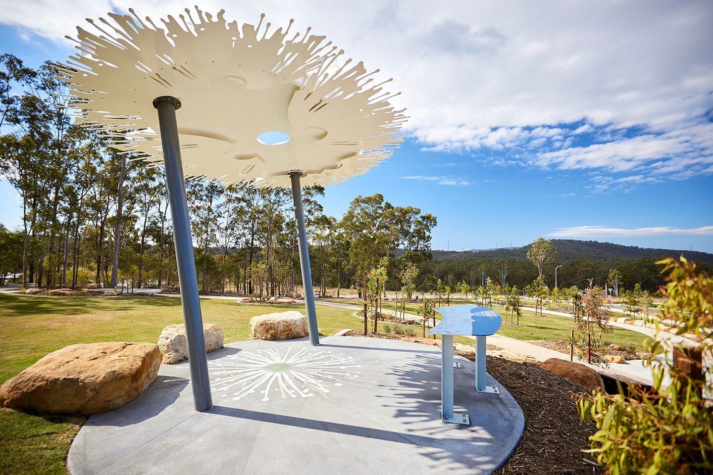Borrol Lookout Park in Queensland - designed by RPS landscape architects