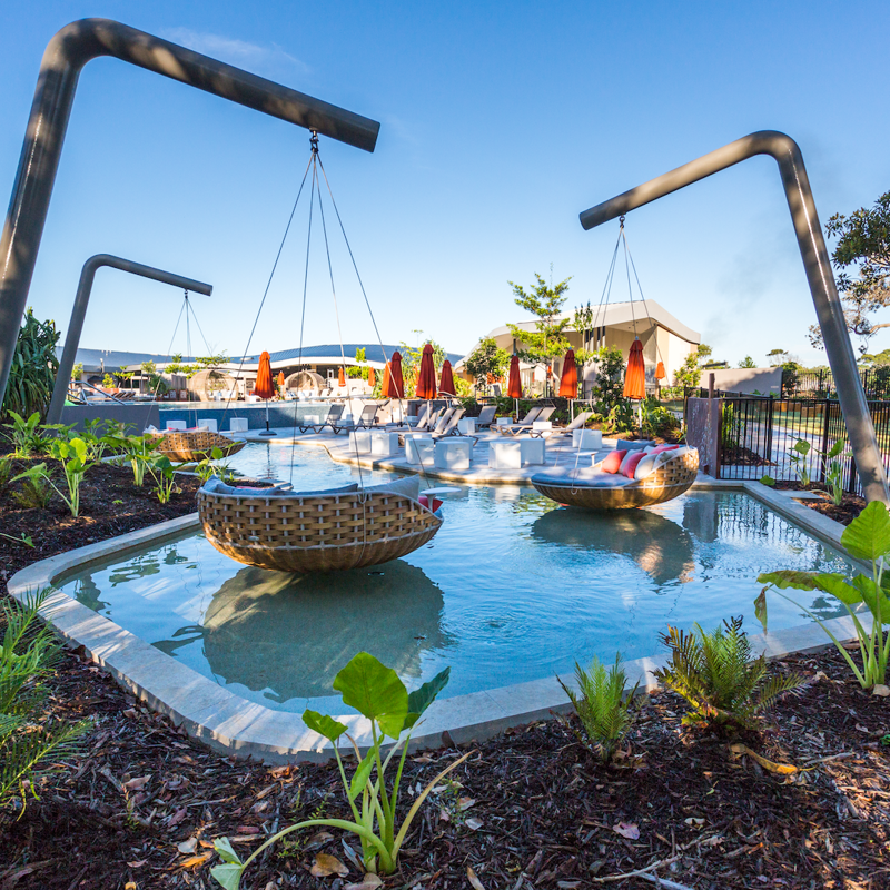 Elements of Byron resort