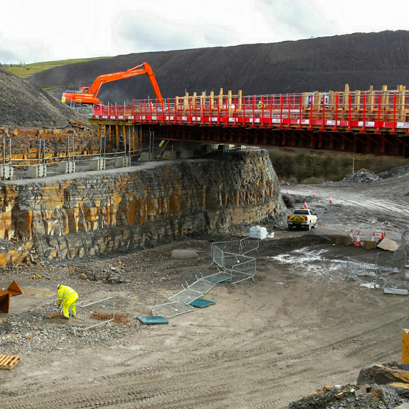 HoV site under construction