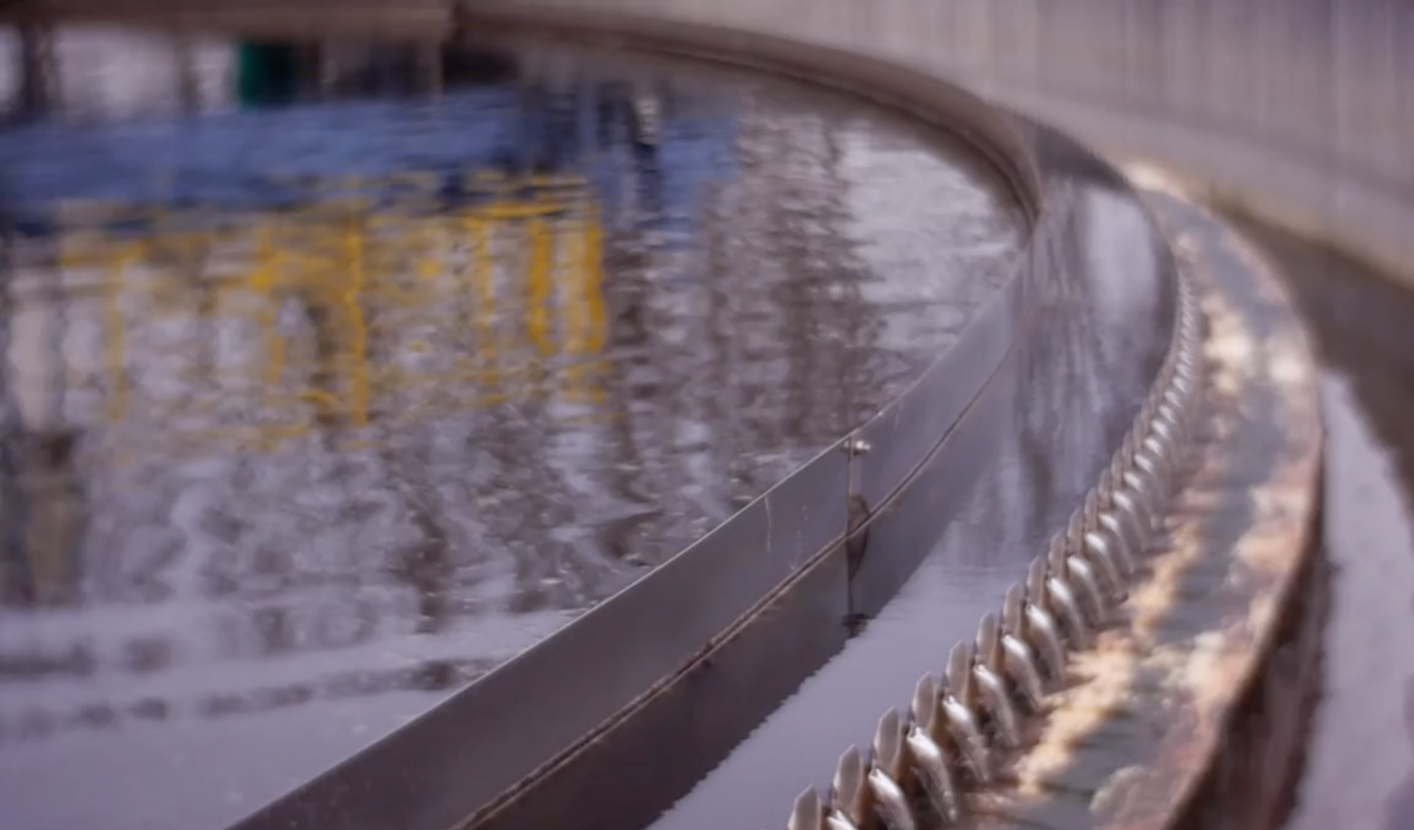 Image of water in a treatment plant