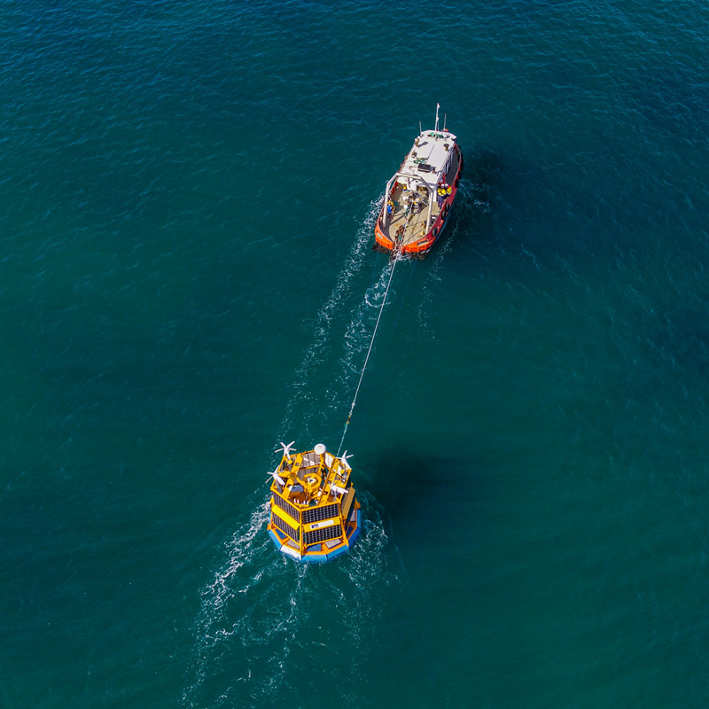 RPS Floating LiDAR buoy - sea trial