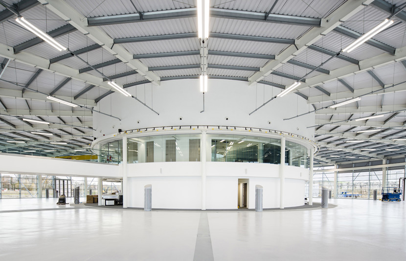 Interior of Bryan Architects Factory
