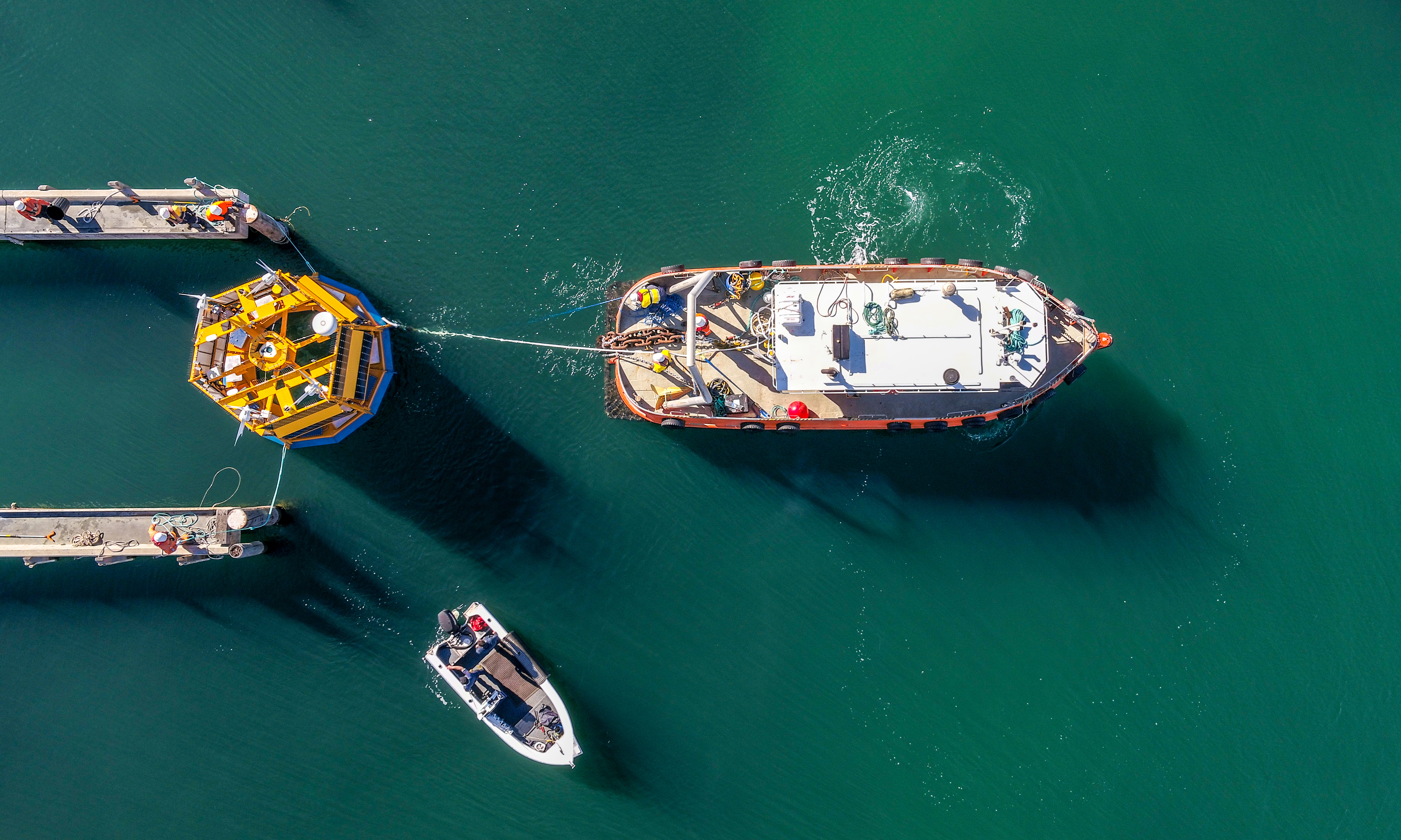 Floating lidar sea trial metocean measurement