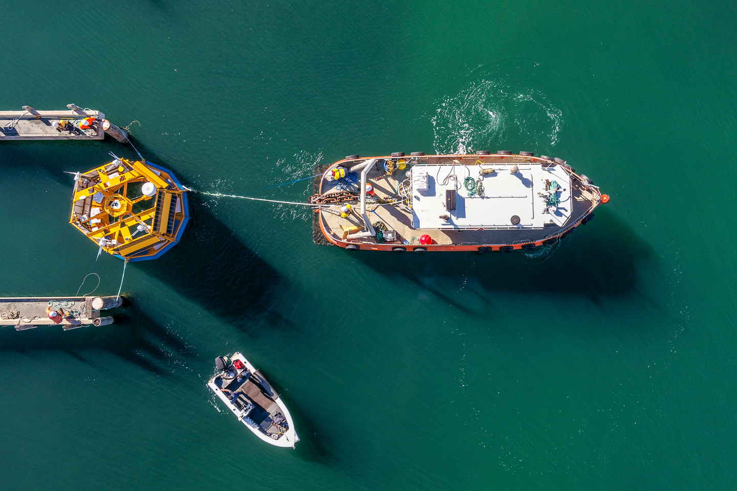 Floating lidar sea trial metocean measurement