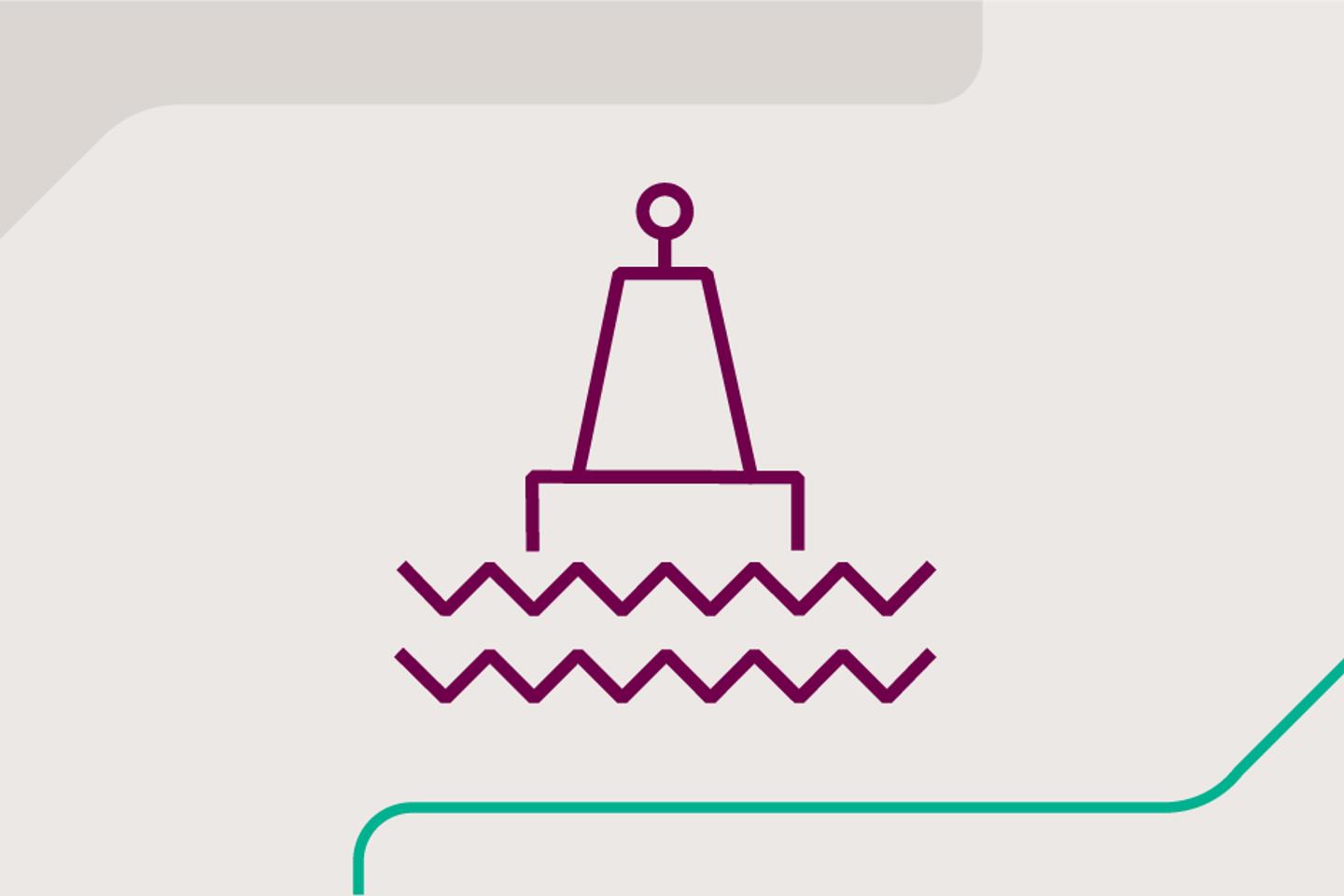 Metocean measurement icon