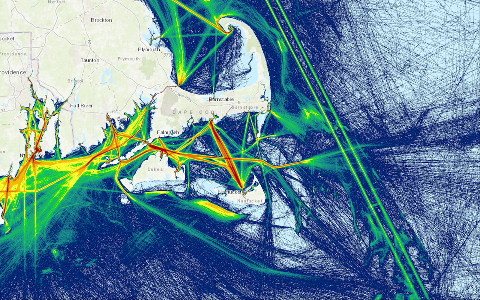 Computer generated model of real time systems map created by software