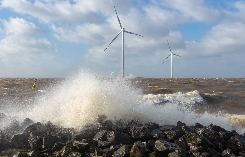 REMS on at an offshore wind farm site