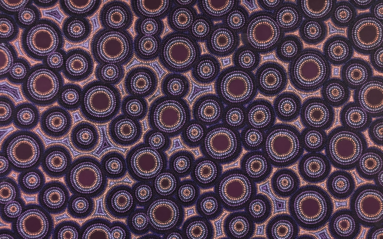 Ngapa Jukkurrpa (Water Dreaming) - Puyurru, acryclic on canvas
Leavannia Nampijinpa Watson