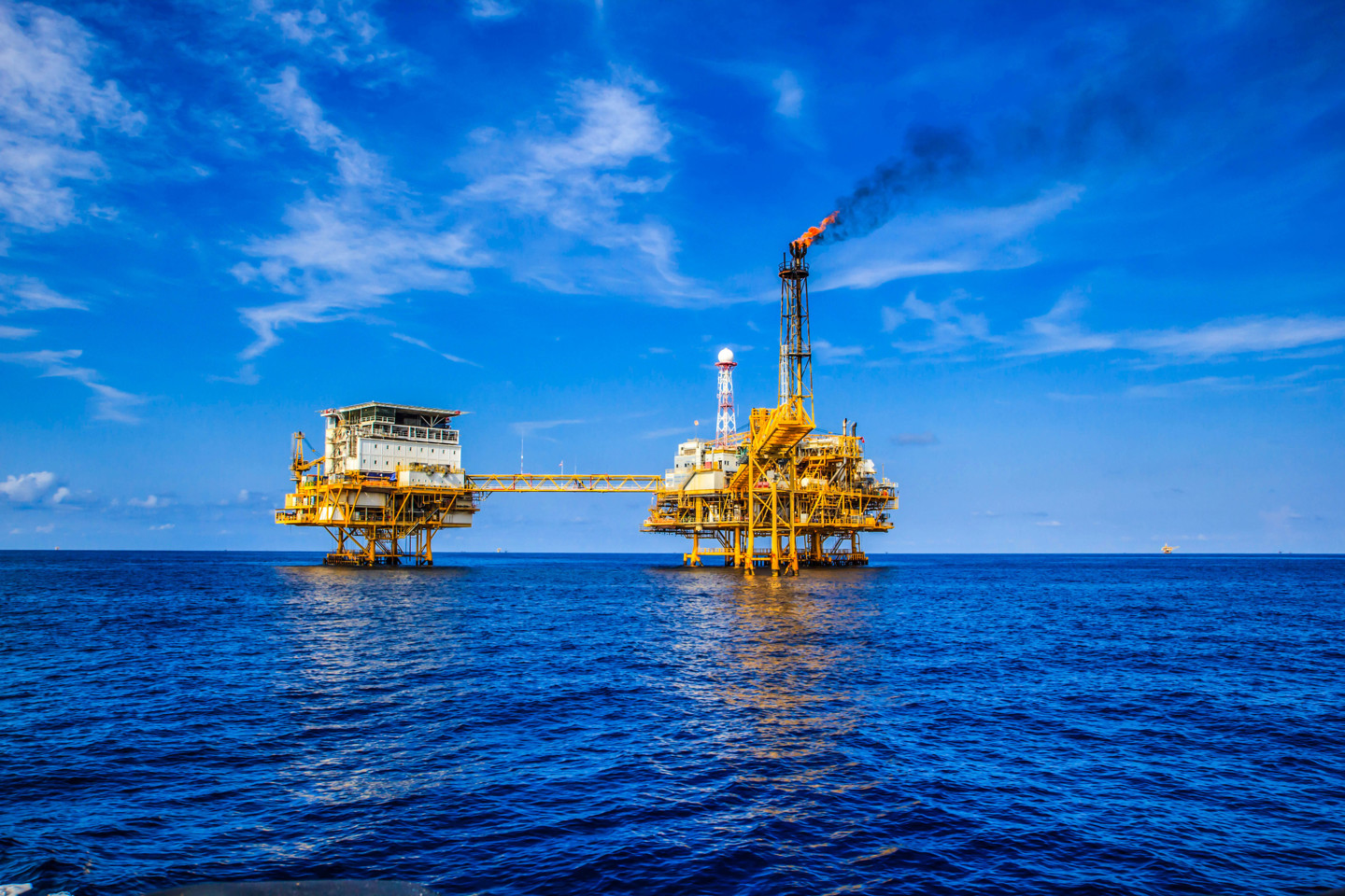offshore oil rig