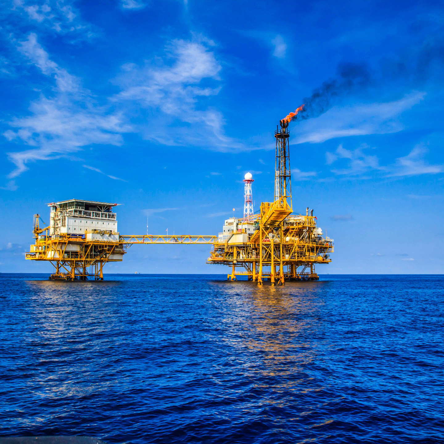 offshore oil rig