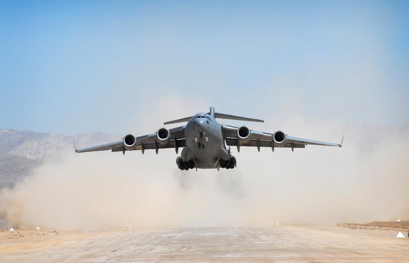 C-17A Globemaster taking off
