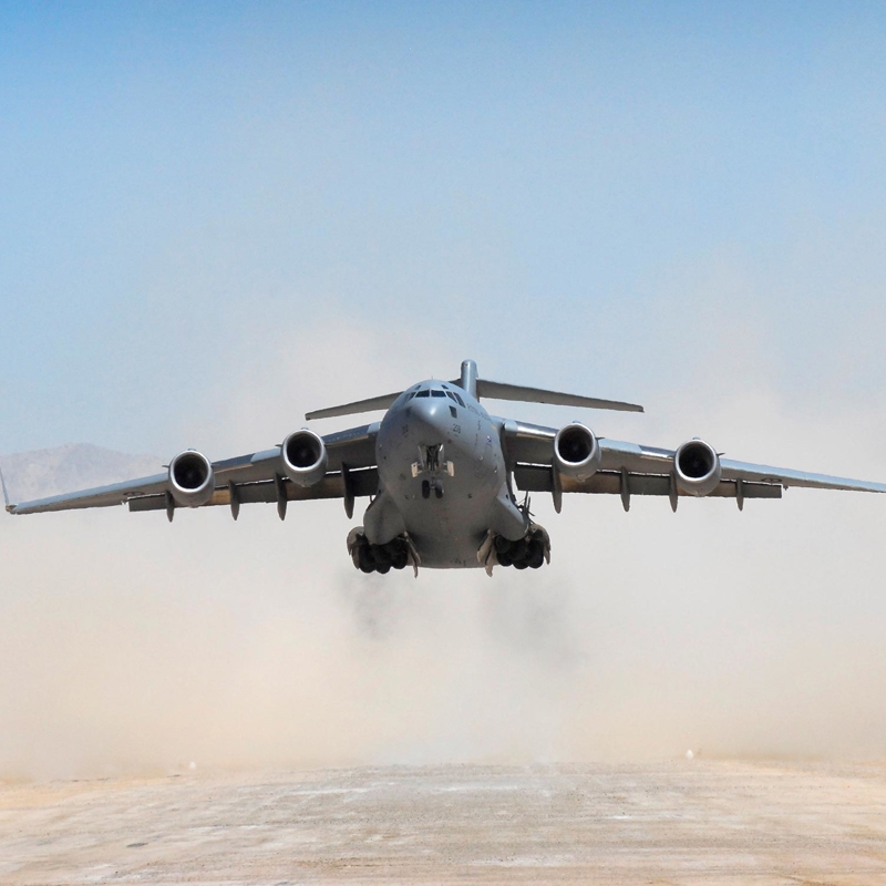 C-17A Globemaster taking off