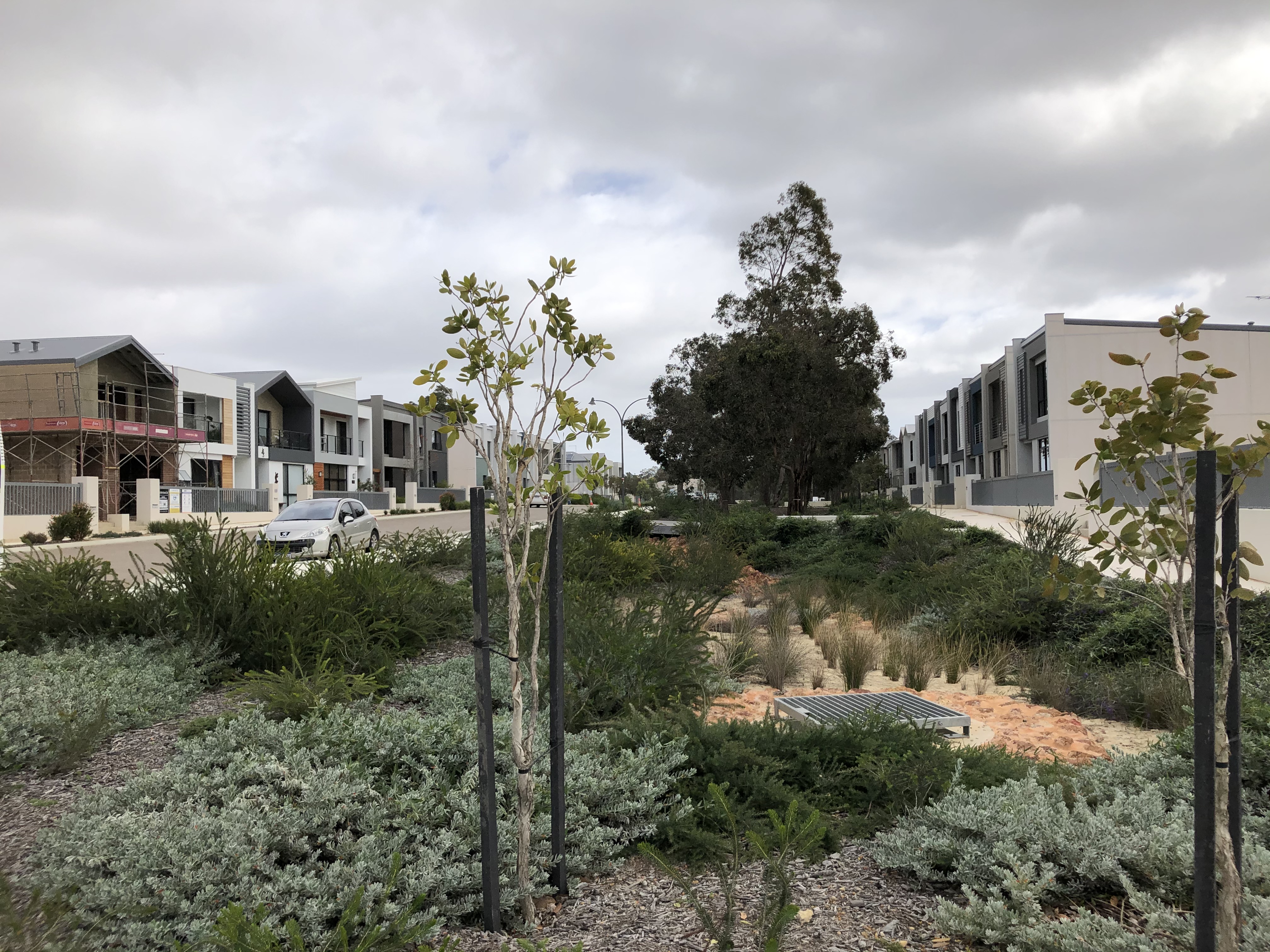 Water infrastructure at Bushmead redevelopment project, Perth, Western Australia
