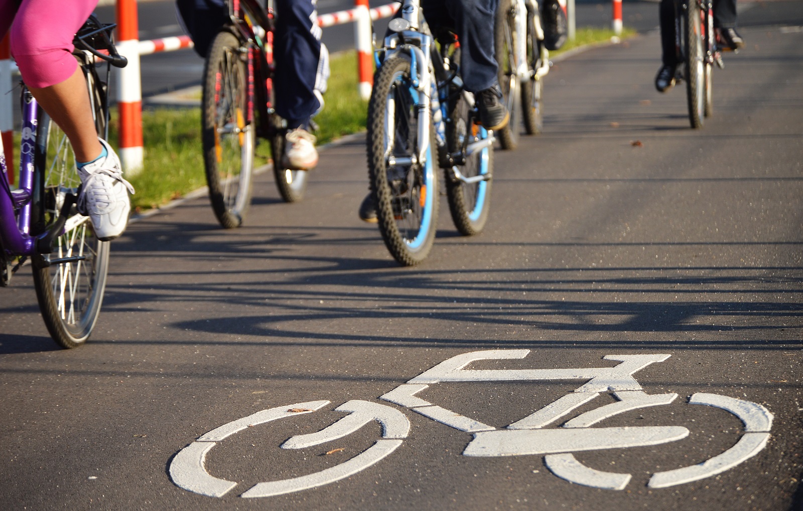 Bike path active transportation