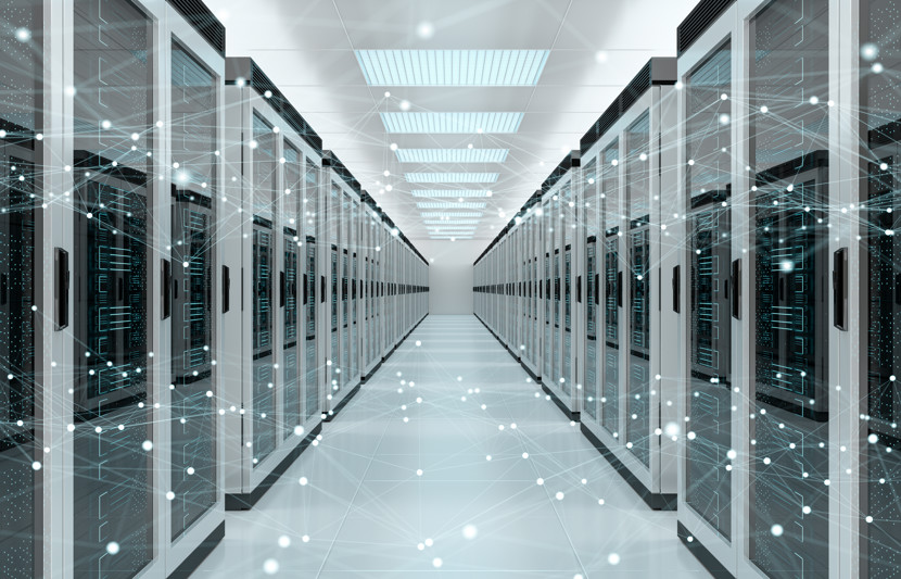 Data centre - server room - communication detail