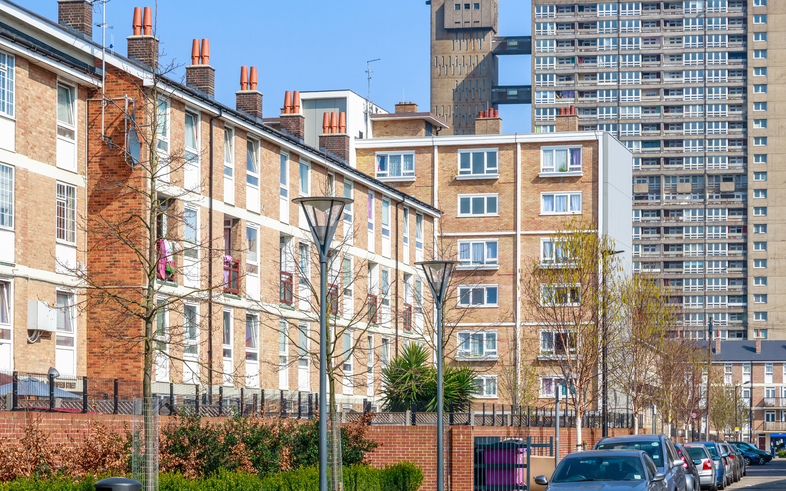 Social housing estate in London