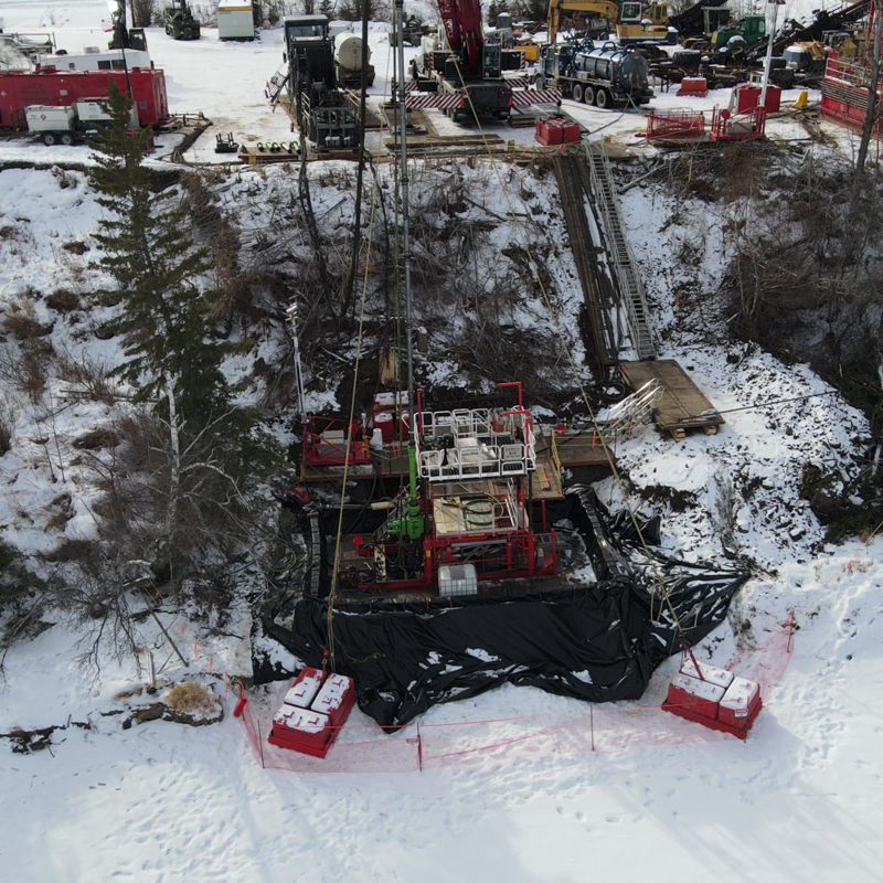 A view of the abandonment of the GSC#1 well