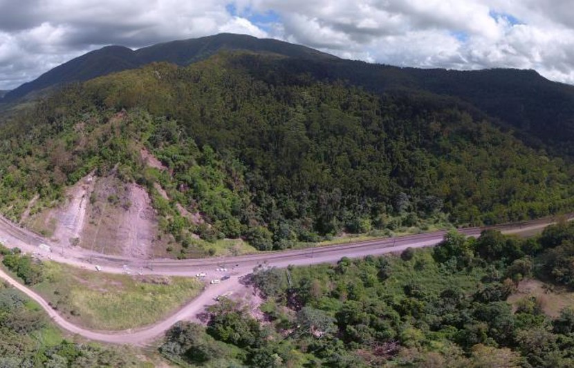 Drone imagery of Tropical Cyclone Debbie's affect. 