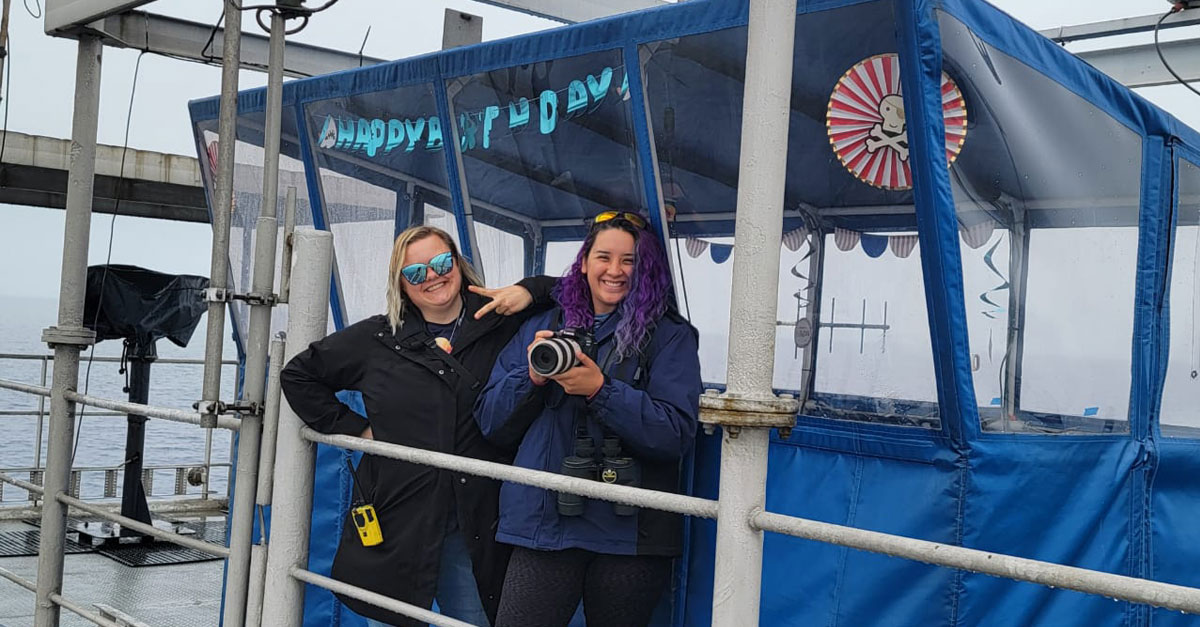 Cassi Frey offshore with RPS