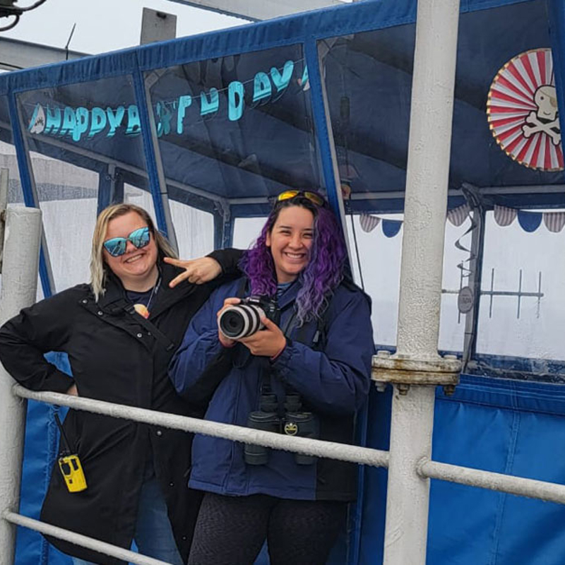 Cassi Frey offshore with RPS