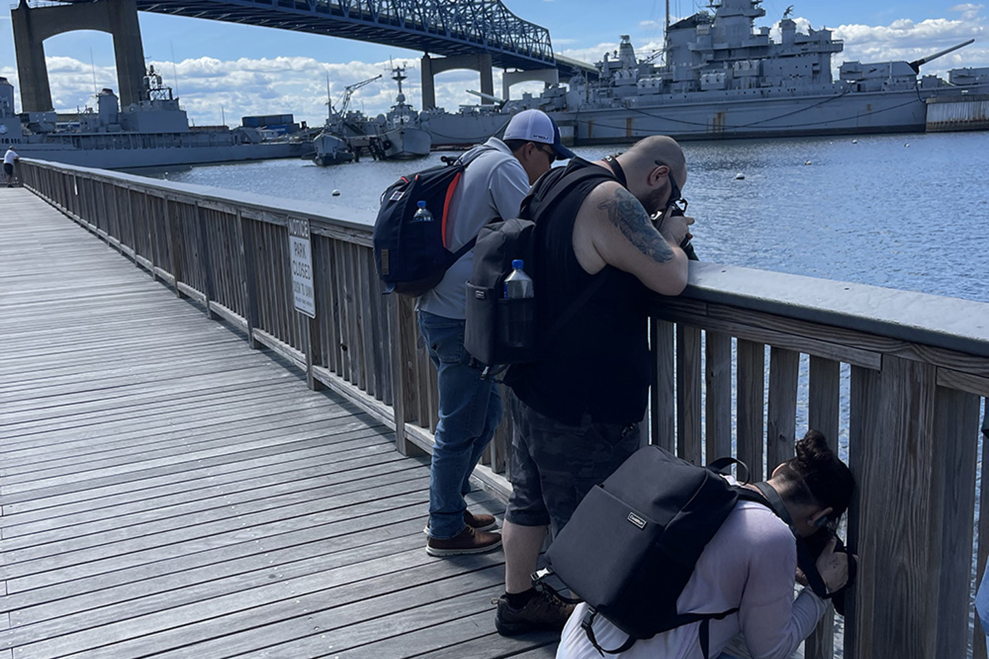 RPS training program in partnership with Mayflower Wind (photography class)