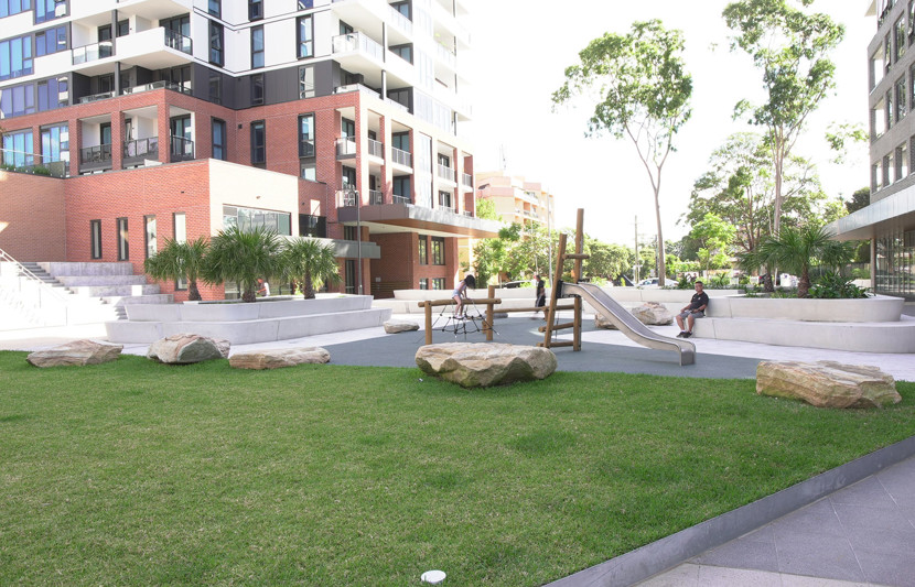 Spring Square's play areas