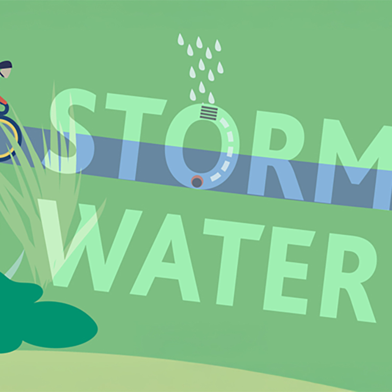 Sunbury's Water Future - creative concept on storm water