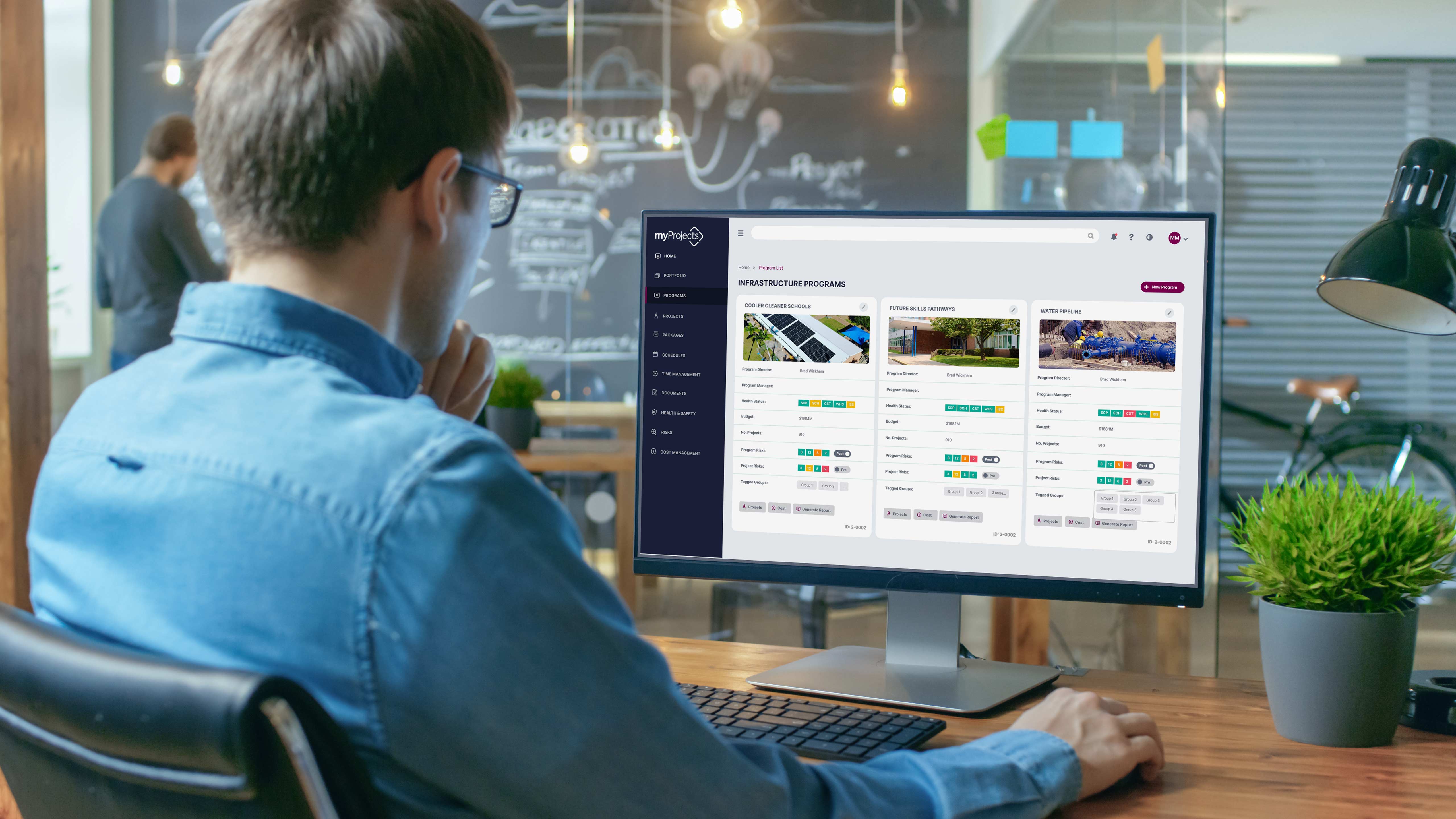 Project Director using P3M myProjects software solution 