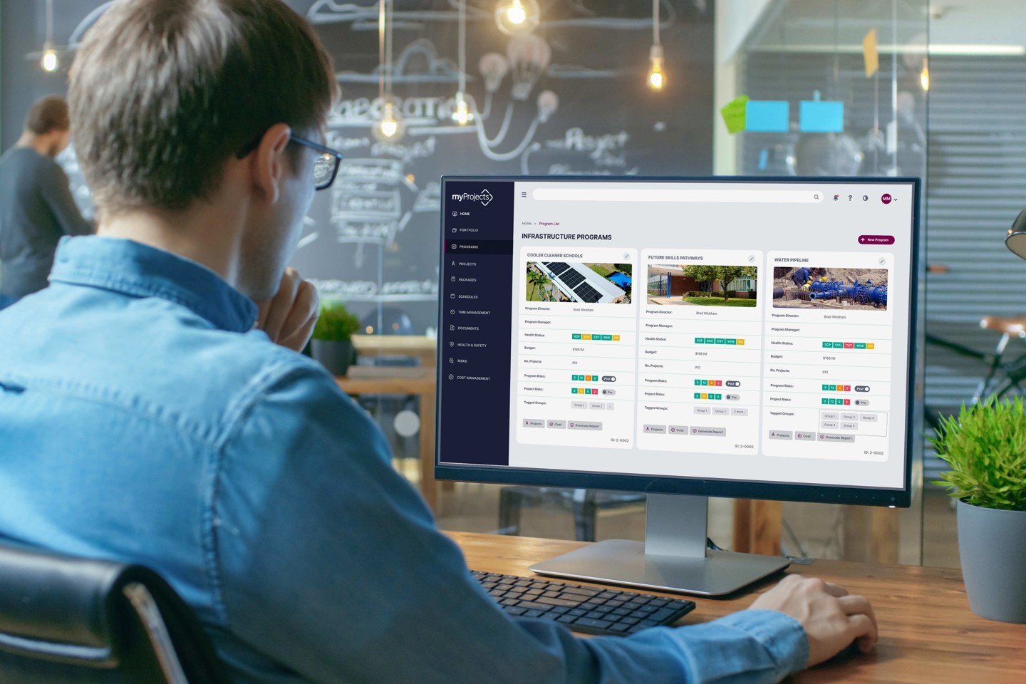 Project Director using P3M myProjects software solution 