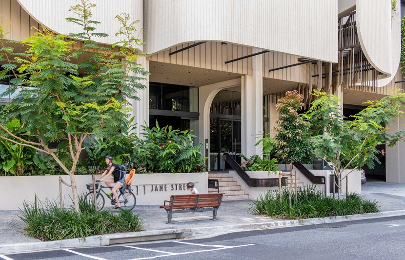 TreeHouse by Aria – incorporating greenery into apartment living in Brisbane, Queensland. Image credit: Cathy Schusler