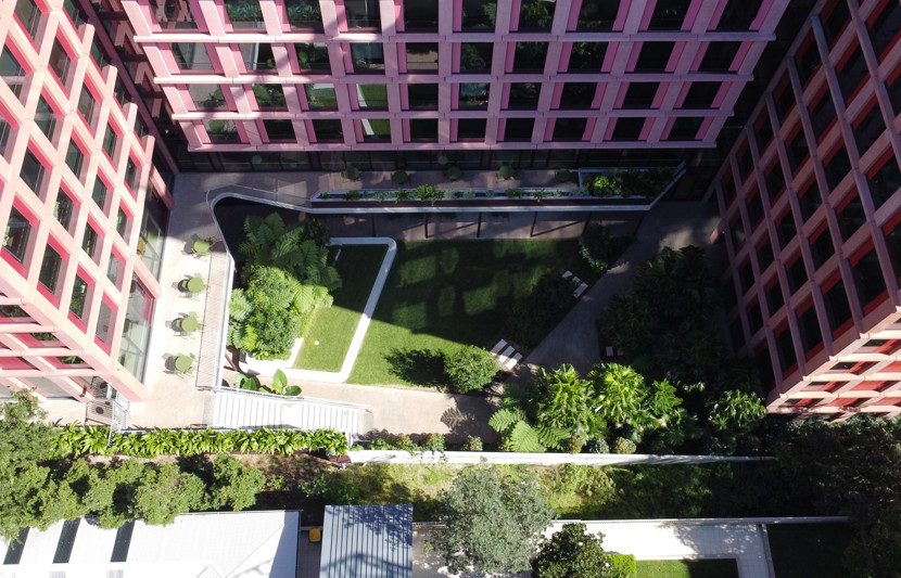 Iglu student accommodation landscape surrounds 
