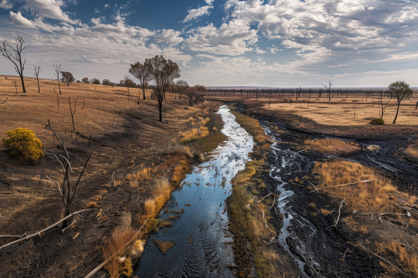 Water Australian Bush