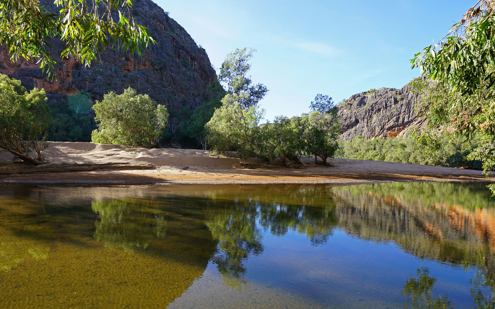 Australian watering hole 