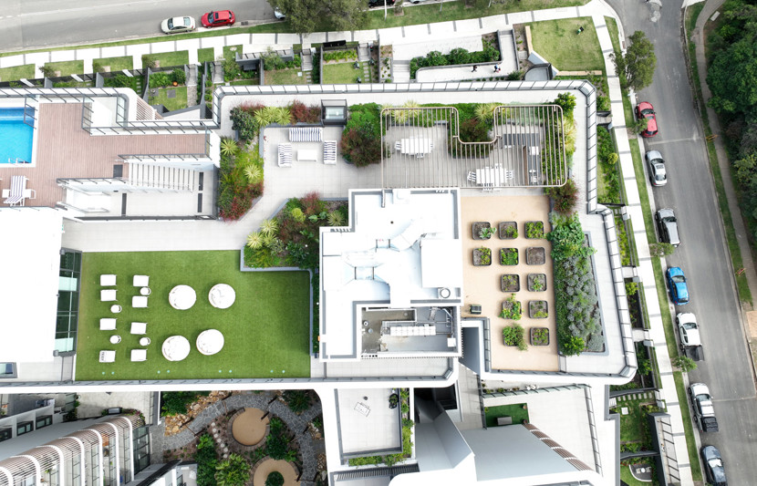 Chateau Development rooftop gardens