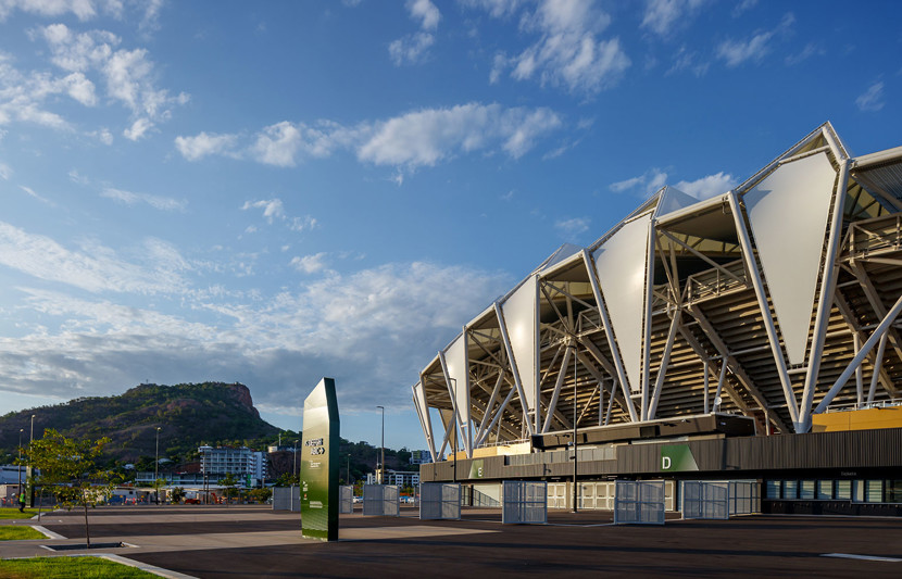Queensland Country Bank Stadium. Image credit: Andrew Rankin