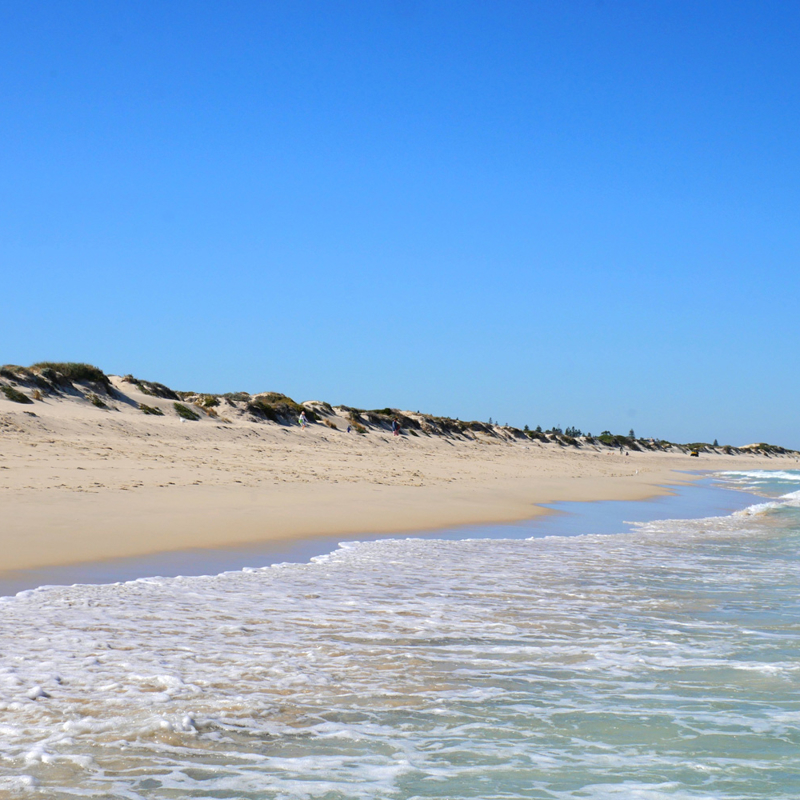 A sunny day at Scarborough Beach, Perth